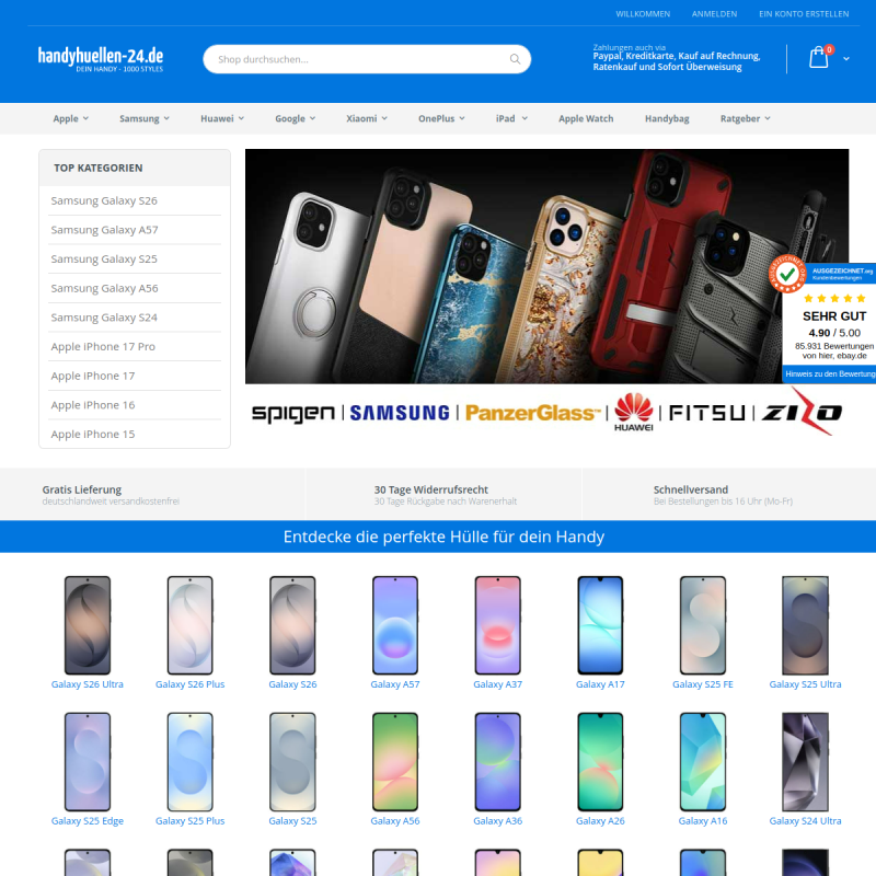 Handyhüllen für Dein Smartphone